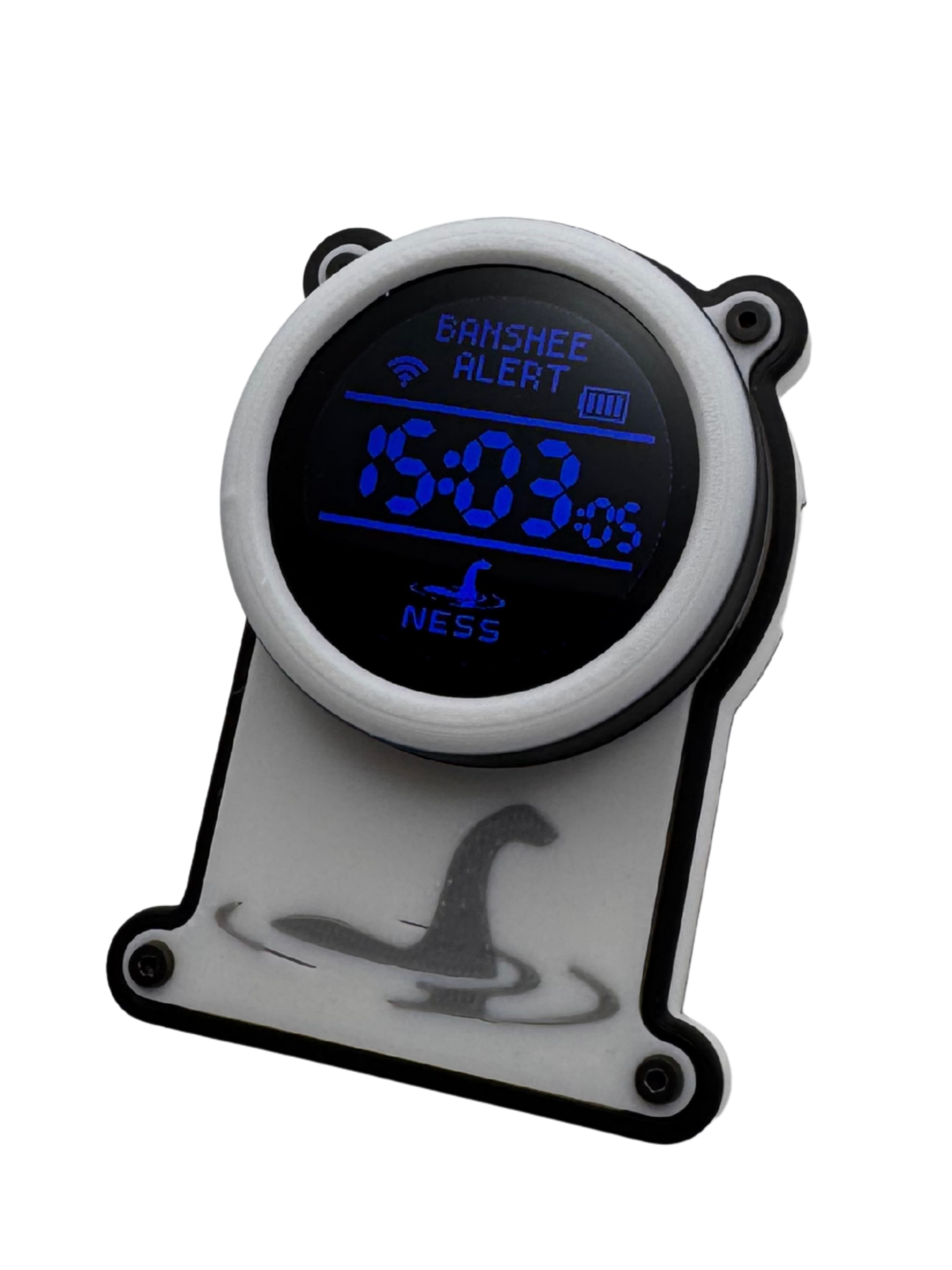 Banshee Alert — Receptor personal con pantalla OLED