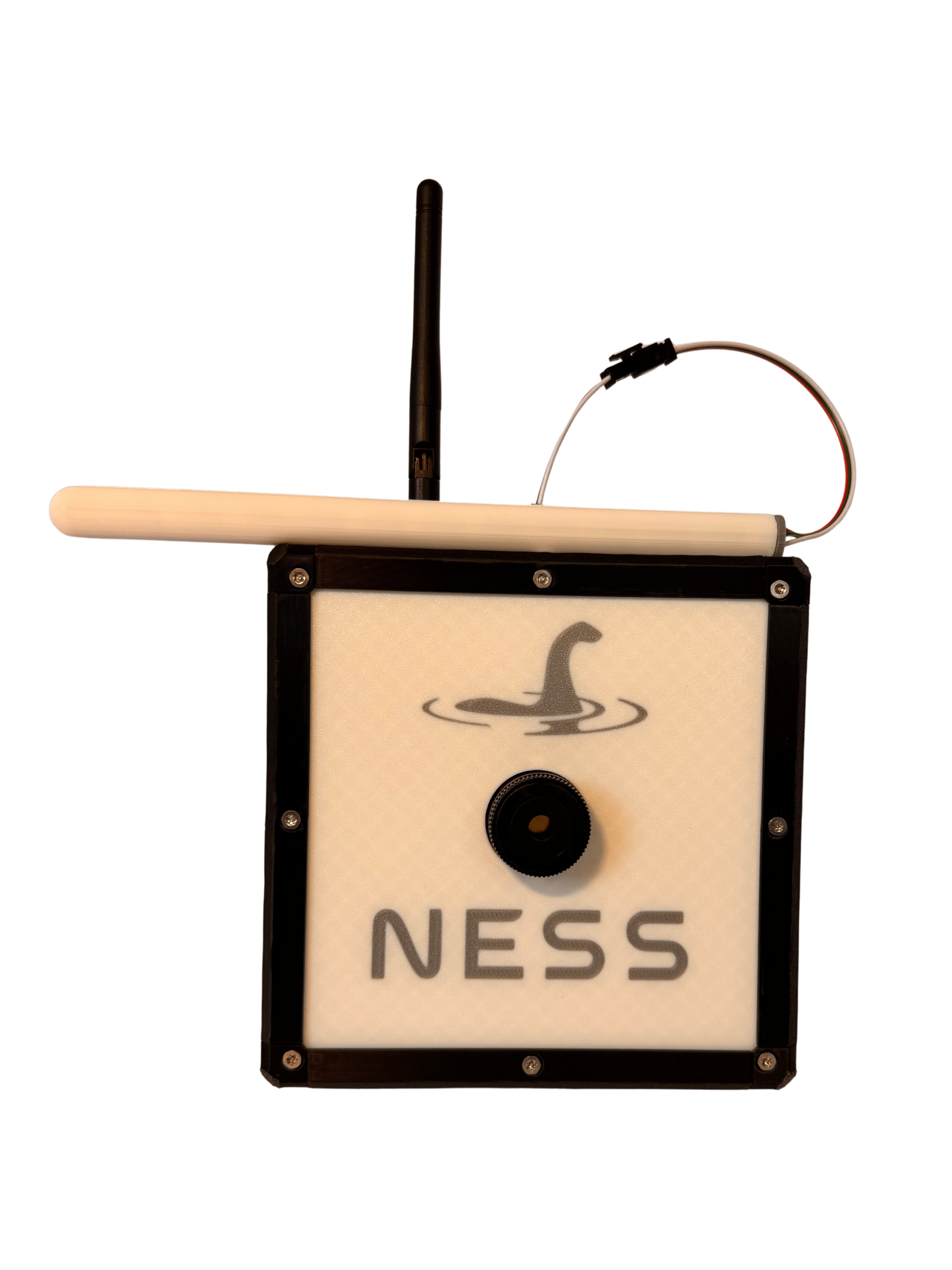 Lares Protection — Panel receptor con barra LED